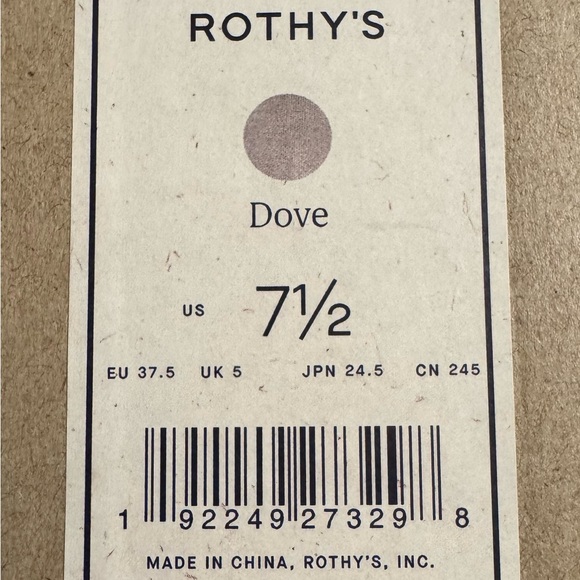 Rothy’s Lug Boot - Merino Wool Dove size 7.5 like new - Picture 2 of 8